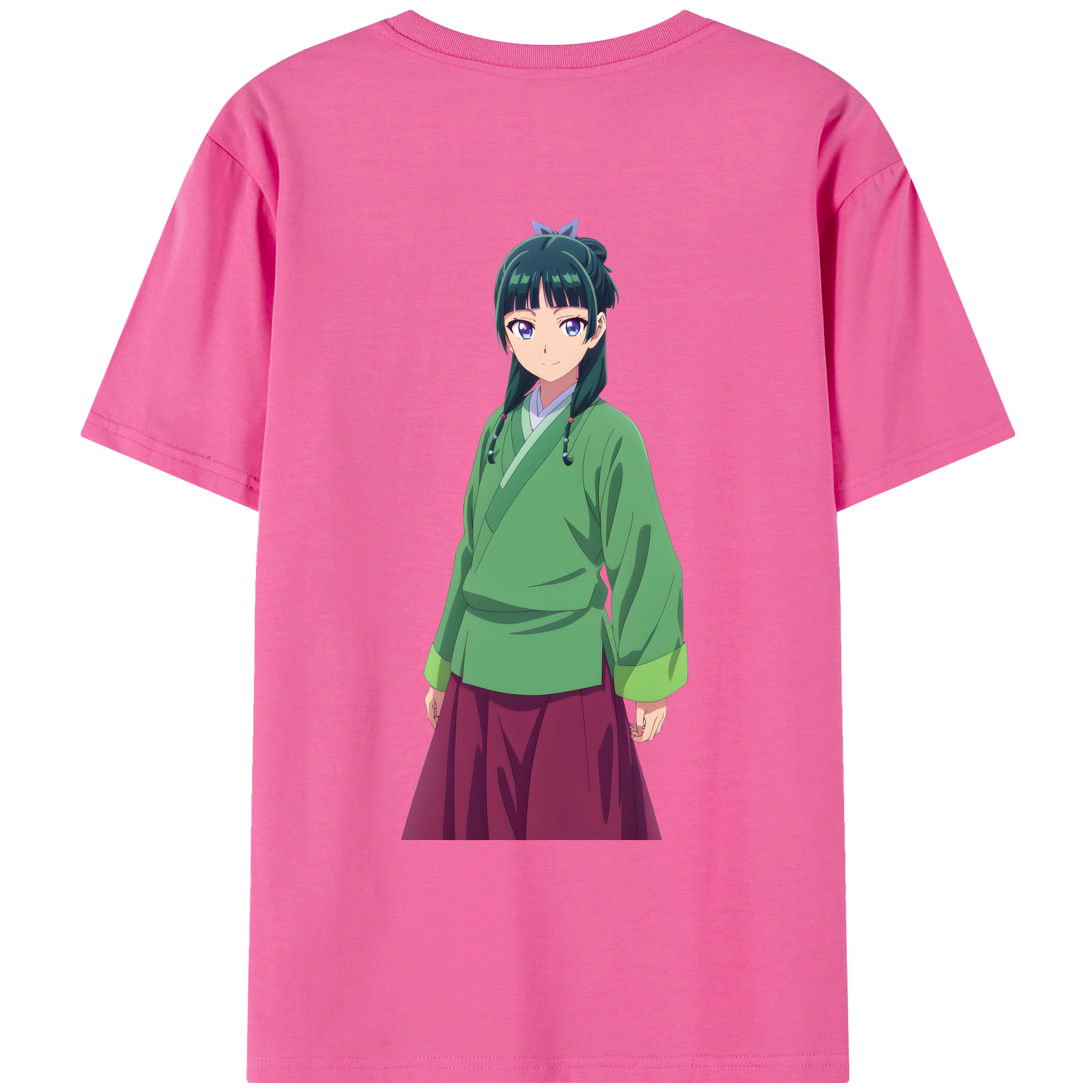 （画像用） 薬屋のひとりごと The Apothecary Diaries レディース半袖Tシャツ(バックプリント)
